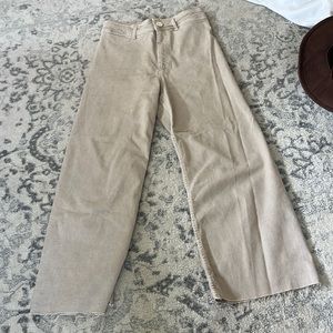NEVER WORN!!! Marine Straight Tan Zara Jeans